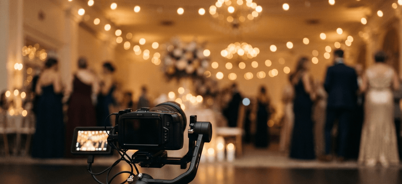 Filmare la un eveniment elegant